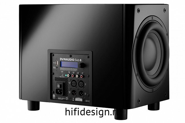 �������� dynaudio sub 6 black satin