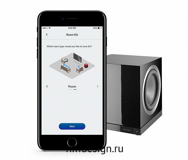 �������� b&w db2d satin white
