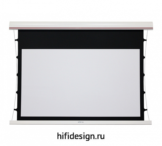 ����� kauber red label tensioned bt cinema 122" gray pro