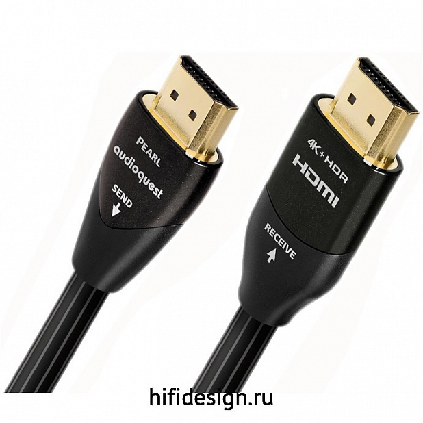 hdmi ������ audioquest hdmi pearl active pvc 10.0 m